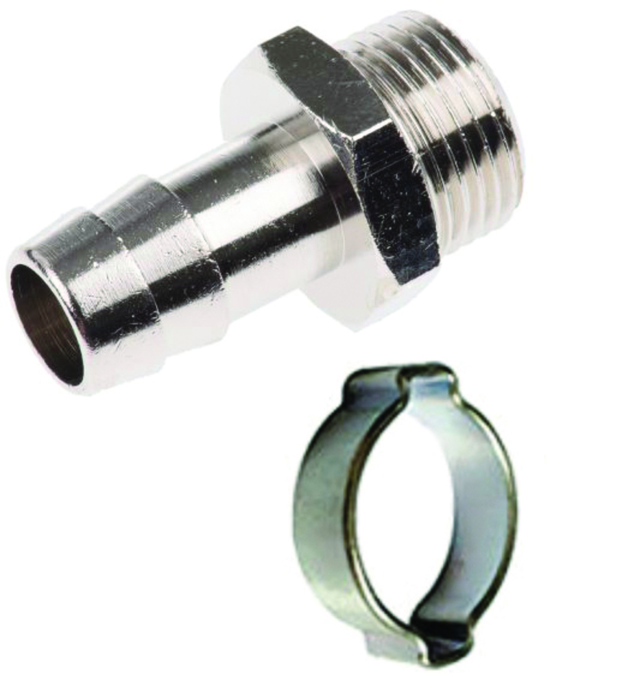 Переходник рапид-елочка 1/2" Elitech 10 мм + кольцо 10х15 мм – фото №1 Переходник рапид-елочка 1/2" Elitech 10 мм + кольцо 10х15 мм – №1