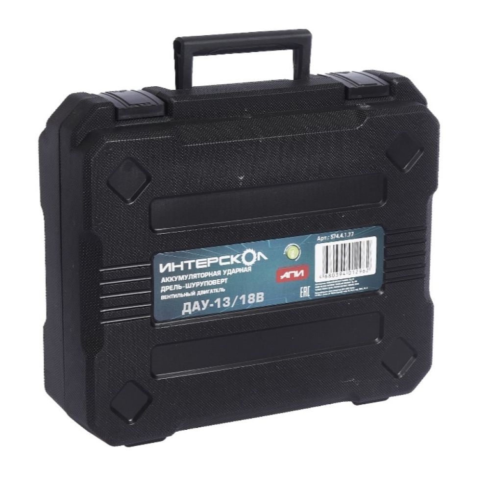 Аккумуляторная дрель-шуруповерт Интерскол Комби ДА-13/18ВК (2х2,0 Ач) – №3