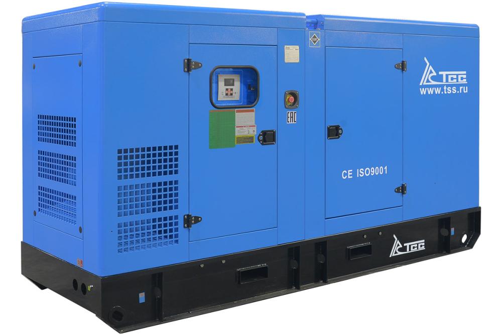 Генератор дизельный ТСС ЭД-150-Т400 в шумозащитном кожухе на прицепе №3