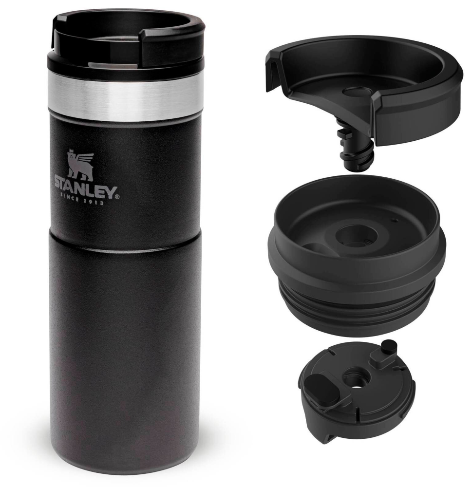 Термокружка Stanley Classic Neverleak 0,47 л черная №1