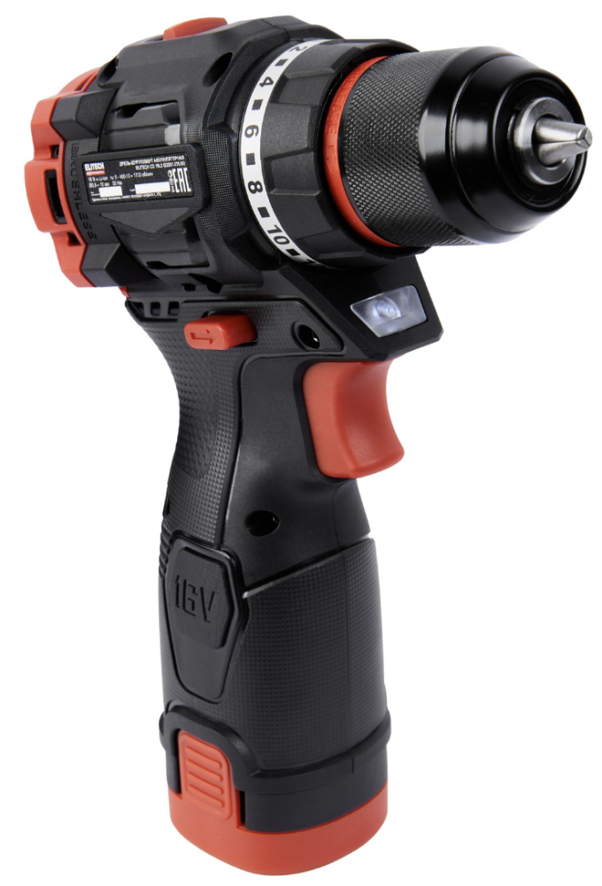 Аккумуляторная дрель-шуруповерт Elitech HD CD 16L2 (E2201.039.01) – №2