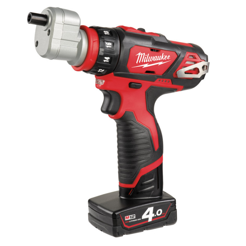 Аккумуляторная дрель-шуруповерт Milwaukee M12 BDDXKIT-202C (2х2,0 Aч) №3