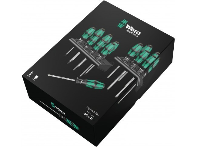 Набор отверток Wera Kraftform Big Pack (14 шт) (105630) №1
