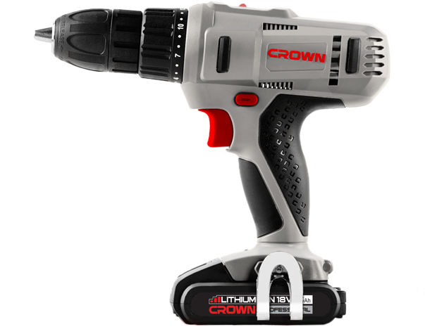 Аккумуляторная дрель-шуруповерт Crown CT21056L-1,5 BMC (2х1,5 Ач) №2