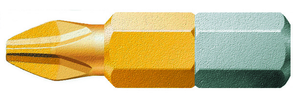 Бита Wera Ph2х25 мм Tin – №1