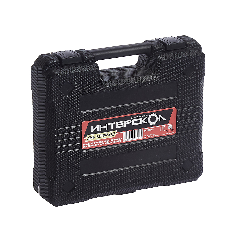 Аккумуляторная дрель-шуруповерт Интерскол ДА-12 ЭР-02 Li-ion (2х1,5 Ач) №3