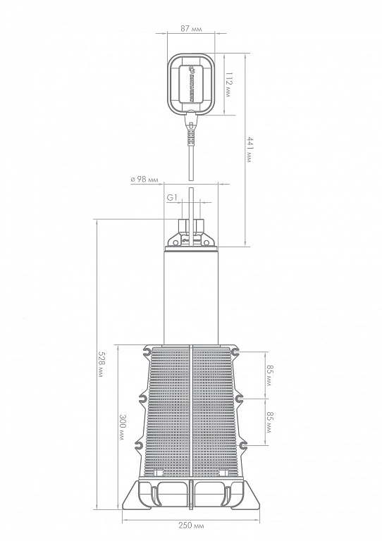 Насос погружной Джилекс Водомет ПРОФ 55/35А №7