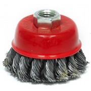 Фото товара «Корщетка для УШМ Elitech 75 мм, чашка»