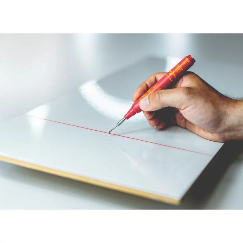 Маркер строительный для глубоких отверстий Pica Ink 1,5 мм, красный (150/40) №2