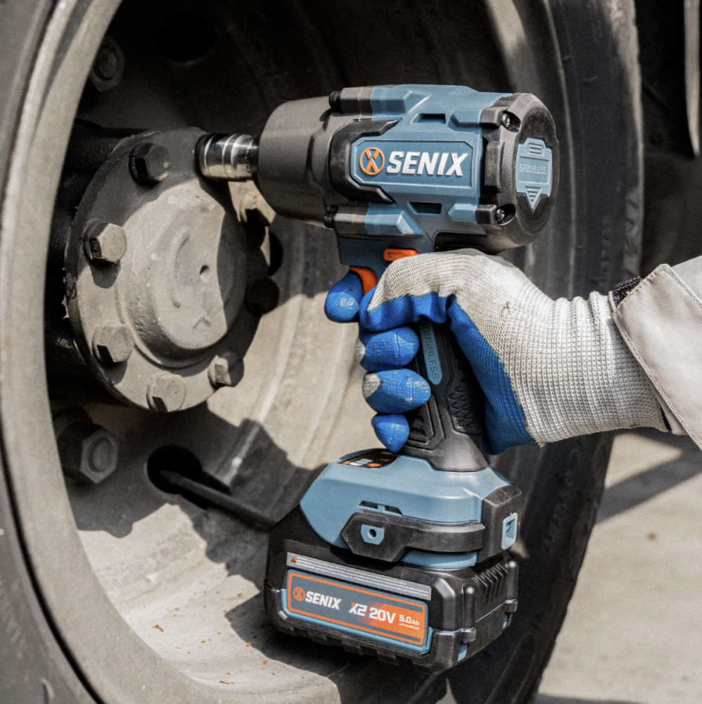 Аккумуляторный ударный гайковерт Senix PDWX2-M7-EU-0 X2 20V (без акк. и з/у) №3