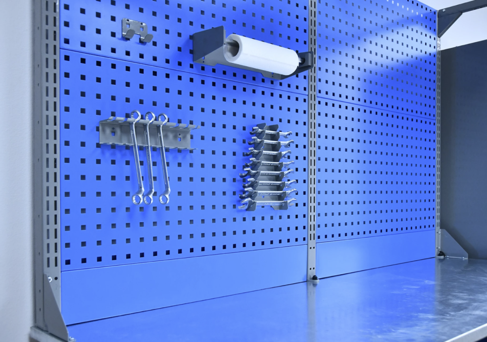 Верстак слесарный Верстакофф TNC 141.15.2-2F однотумбовый №4