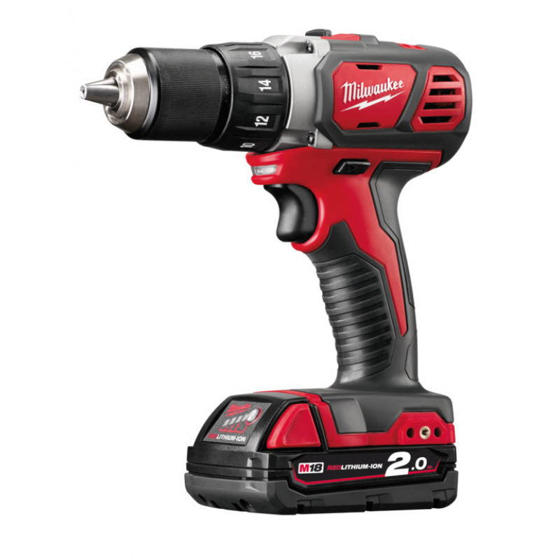 Аккумуляторная дрель-шуруповерт Milwaukee M18 BDD-202C (2х2,0 Ah) №3