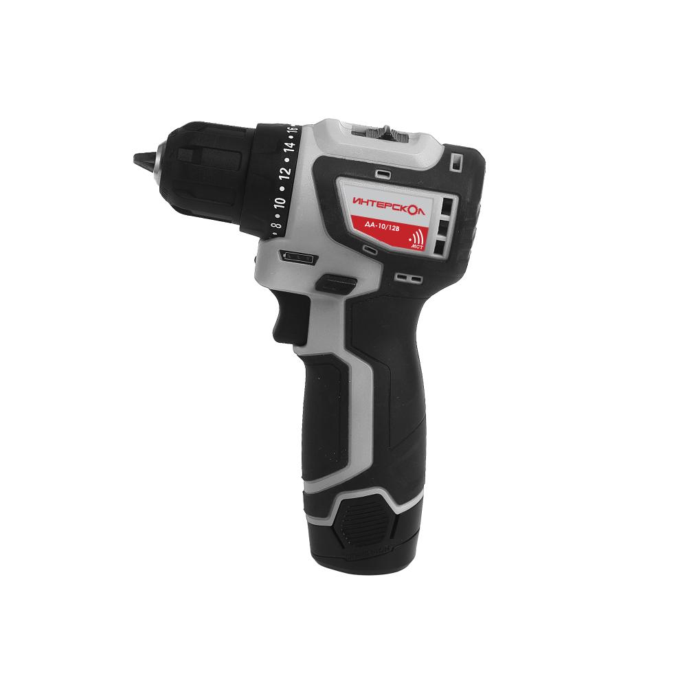 Аккумуляторная дрель-шуруповерт Интерскол МиниМАКС ДА-10/12B (без акк. и з/у) – №1