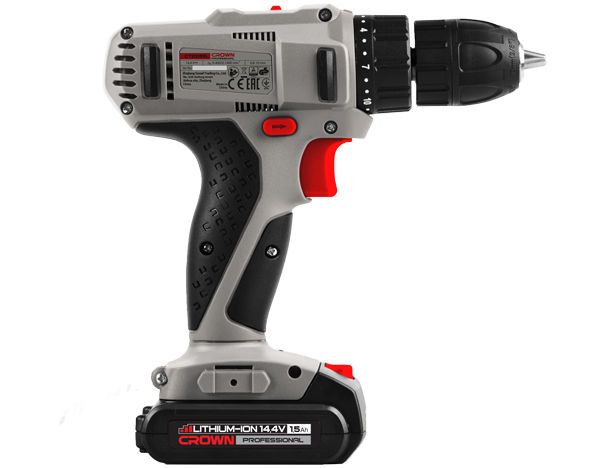 Аккумуляторная дрель-шуруповерт Crown CT21055L-1,5S BMC (1х1,5 Ач) №2