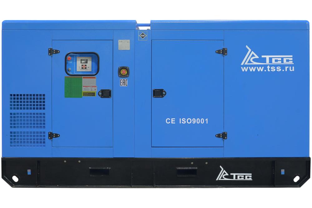 Генератор дизельный ТСС ЭД-150-Т400 в шумозащитном кожухе на прицепе №2
