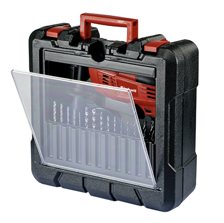 Дрель ударная Einhell TC-ID 1000 Kit (с набором сверл) №1