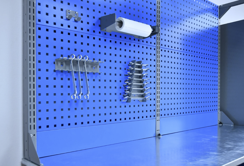 Верстак слесарный Верстакофф TNC 181.36.2-2F двухтумбовый №4