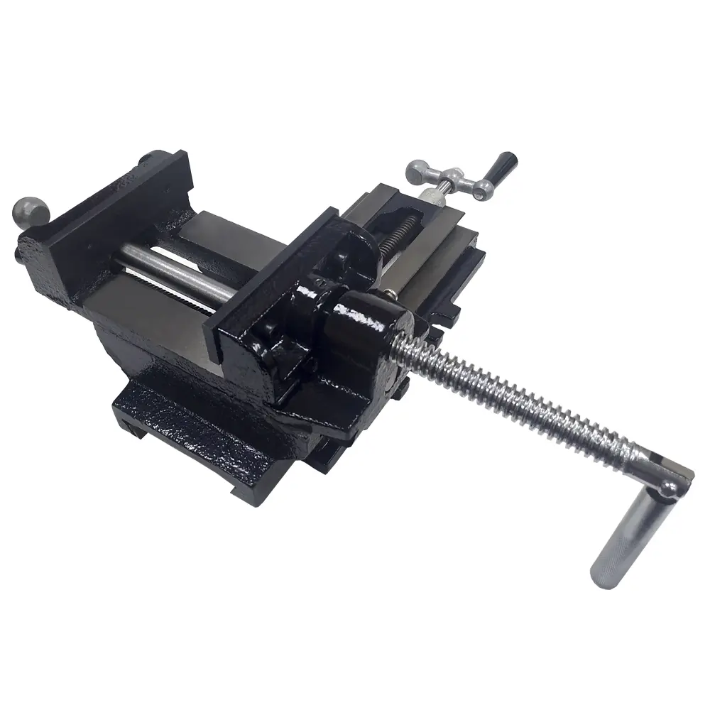 Тиски станочные Белмаш CV100 крестовые №2