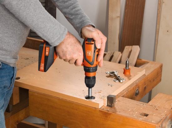 Аккумуляторная дрель-шуруповерт Fein ASCM 18 QSW (2х2,5 Ач) с комплектом насадок QuickIN – №2