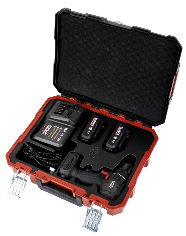 Аккумуляторная дрель-шуруповерт Elitech HD CD 20SL2 (2х2,0 Ач) (E2201.040.01) №5