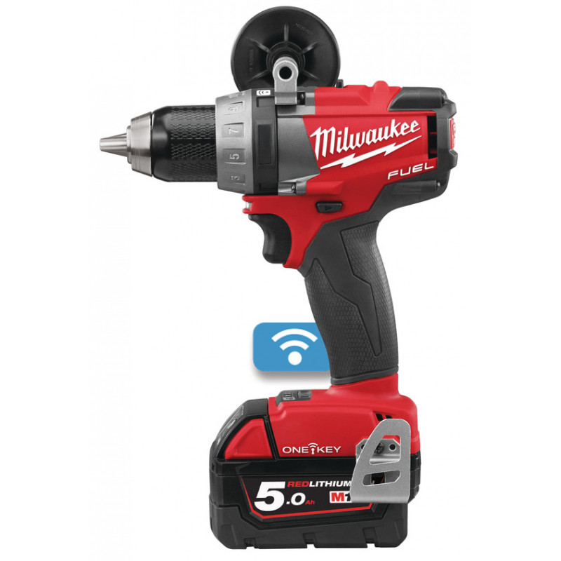 Аккумуляторная дрель-шуруповерт Milwaukee M18 ONEDD-502X FUEL ONE-KEY (2х5,0 Aч) №2