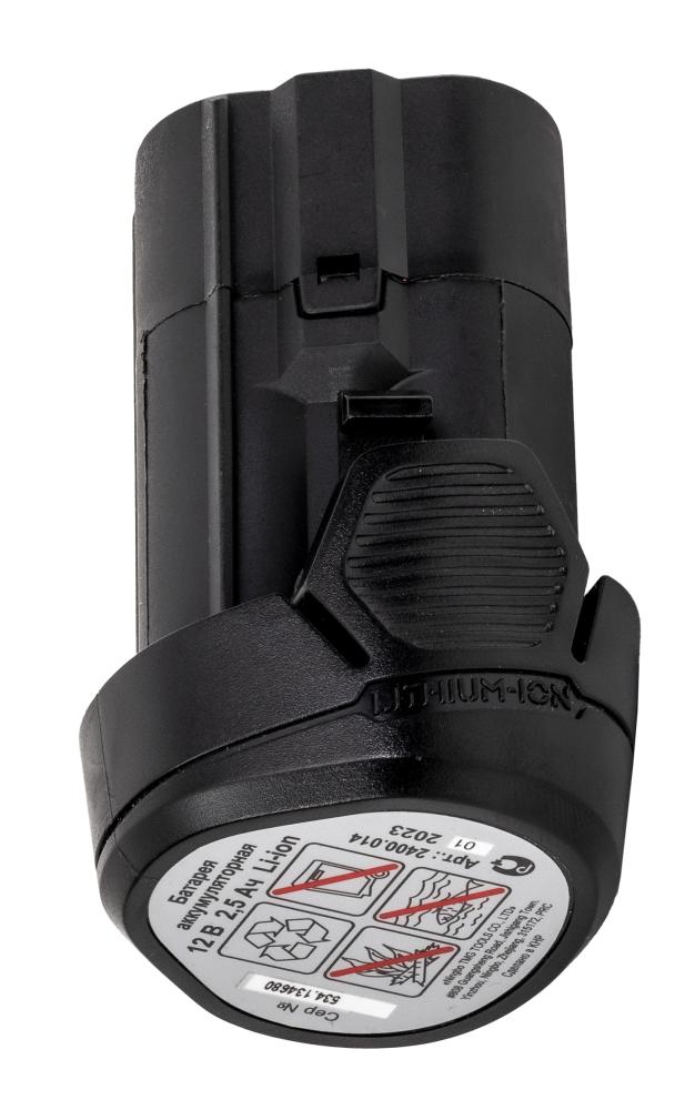 Аккумулятор Интерскол БА-2,5/12 (2,5 Ач) 12В, Li-ion АПИ-Т – №1