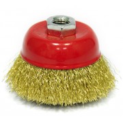 Фото товара «Корщетка для УШМ Elitech 75 мм, чашка»