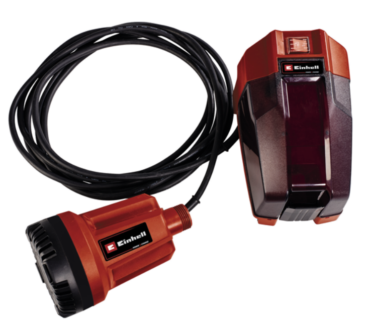 Аккумуляторный погружной насос для чистой воды Einhell PXC GE-SP 18 Li-Solo (без акк. и з/у) №2