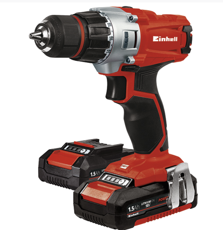 Аккумуляторная дрель-шуруповерт Einhell PXC TE-CD 18/40 Li +69 (1x2,5 Ач) – №1