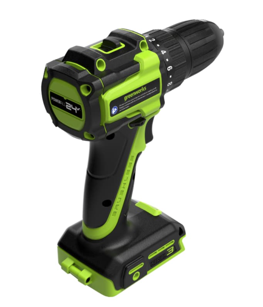 Аккумуляторная дрель-шуруповерт Greenworks DD345 (без акк. и з/у) – №2