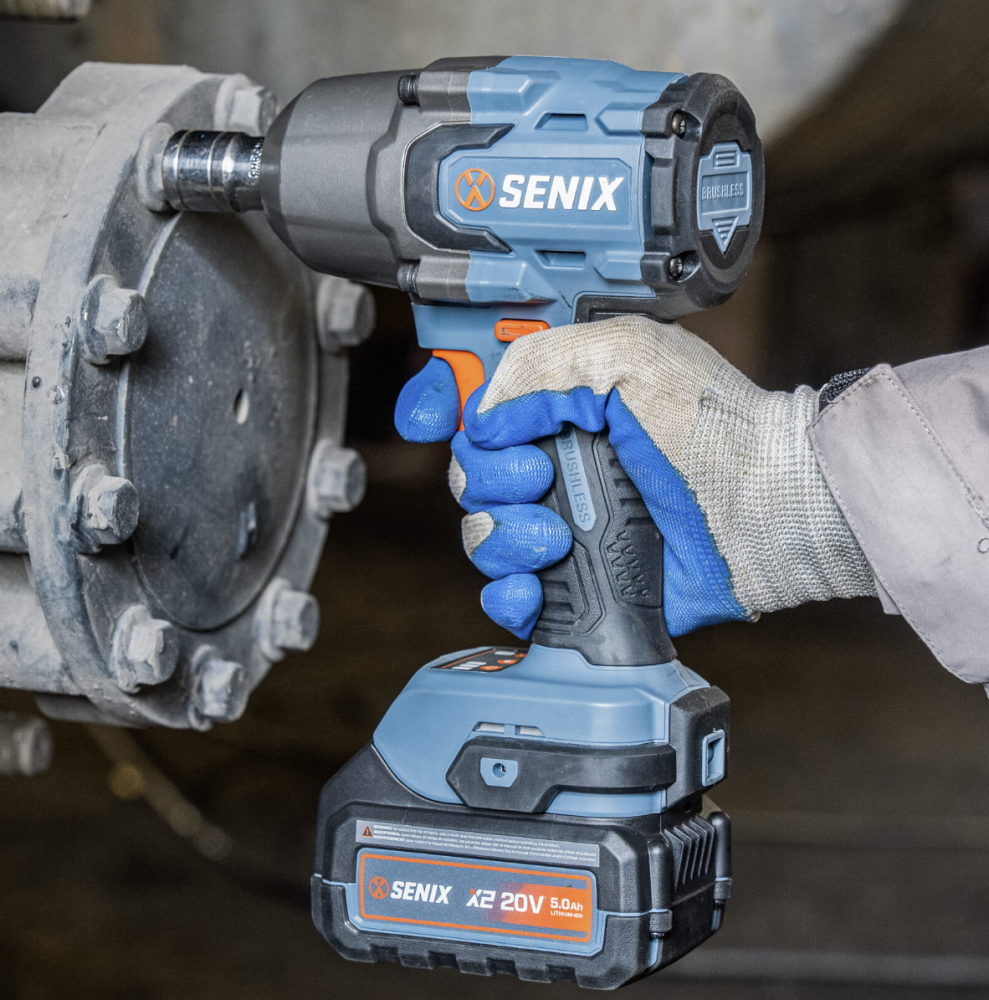 Аккумуляторный ударный гайковерт Senix PDWX2-M7-EU-0 X2 20V (без акк. и з/у) №4