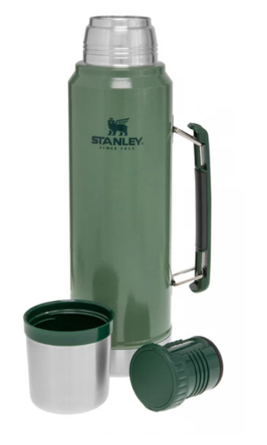 Термос Stanley Classic 1,0 л тёмно-зелёный №1