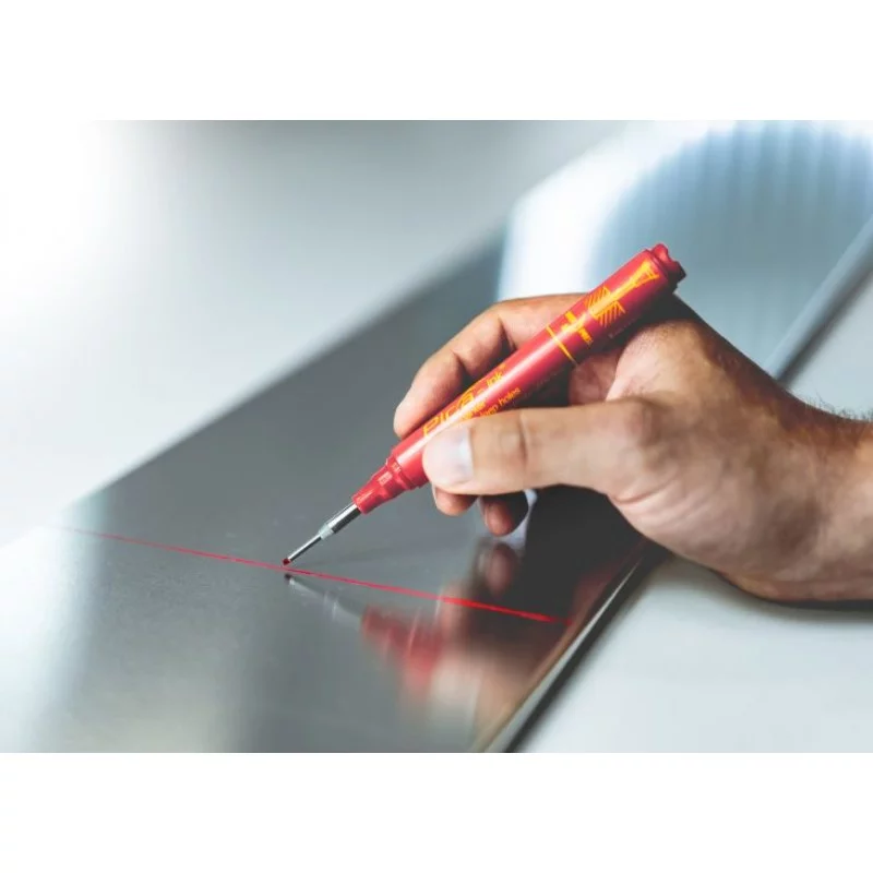 Маркер строительный для глубоких отверстий Pica Ink 1,5 мм, красный (150/40) №1