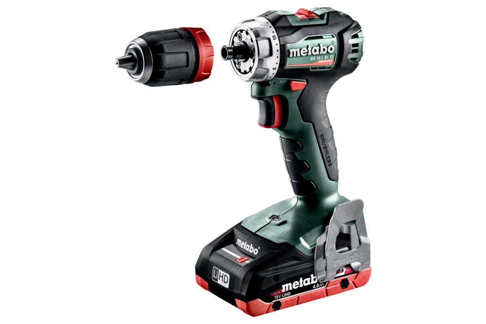 Аккумуляторная дрель-шуруповерт Metabo BS 18 L BL Quick (2х4,0 Ач) №3