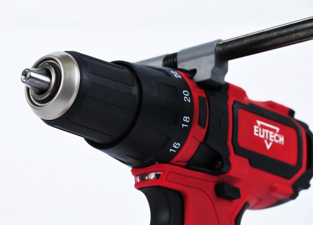 Аккумуляторная ударная дрель-шуруповерт Elitech ДА 18УБЛ2 (2х2,0 Ач) №7