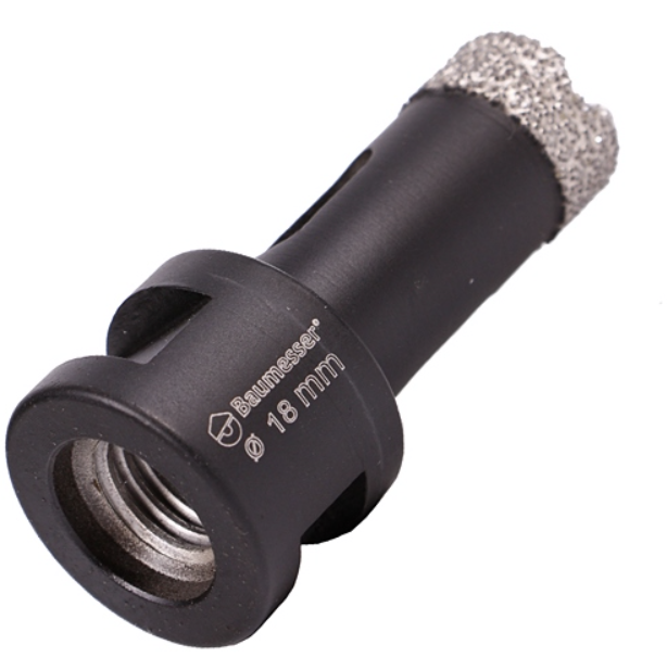 Коронка алмазная для УШМ Baumesser Keramik Pro DDR-V 18х30хМ14 №1