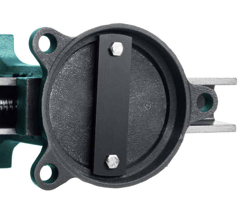 Тиски слесарные Kraftool Steel 250 мм, поворотные с наковальней №2