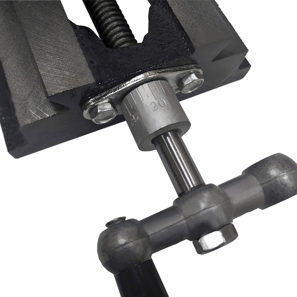 Тиски станочные Белмаш CV75 крестовые №2