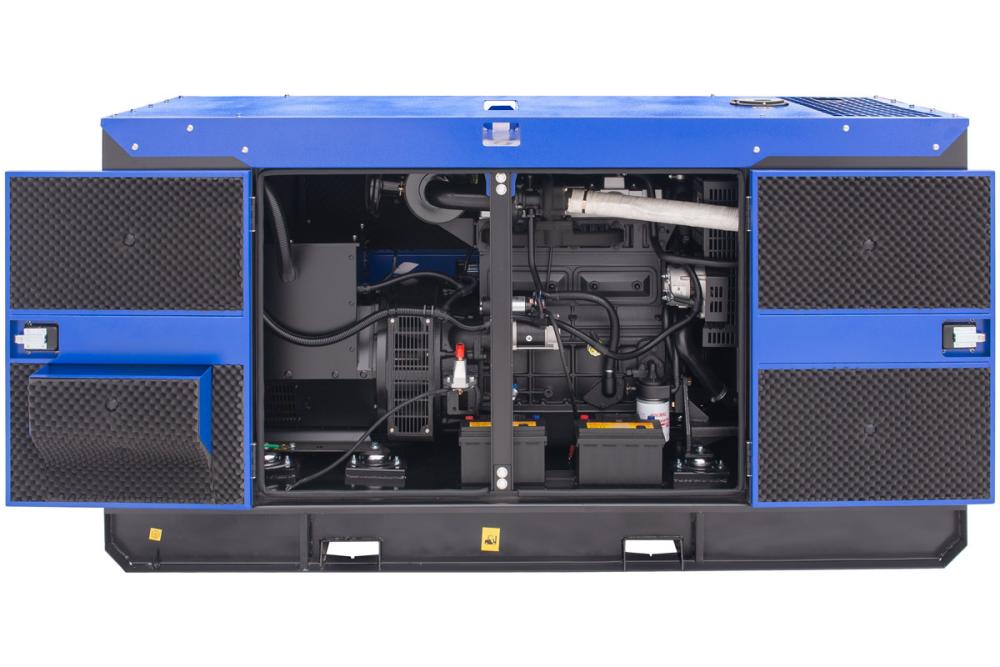 Генератор дизельный ТСС ЭД-40-Т400 в шумозащитном кожухе на прицепе №3
