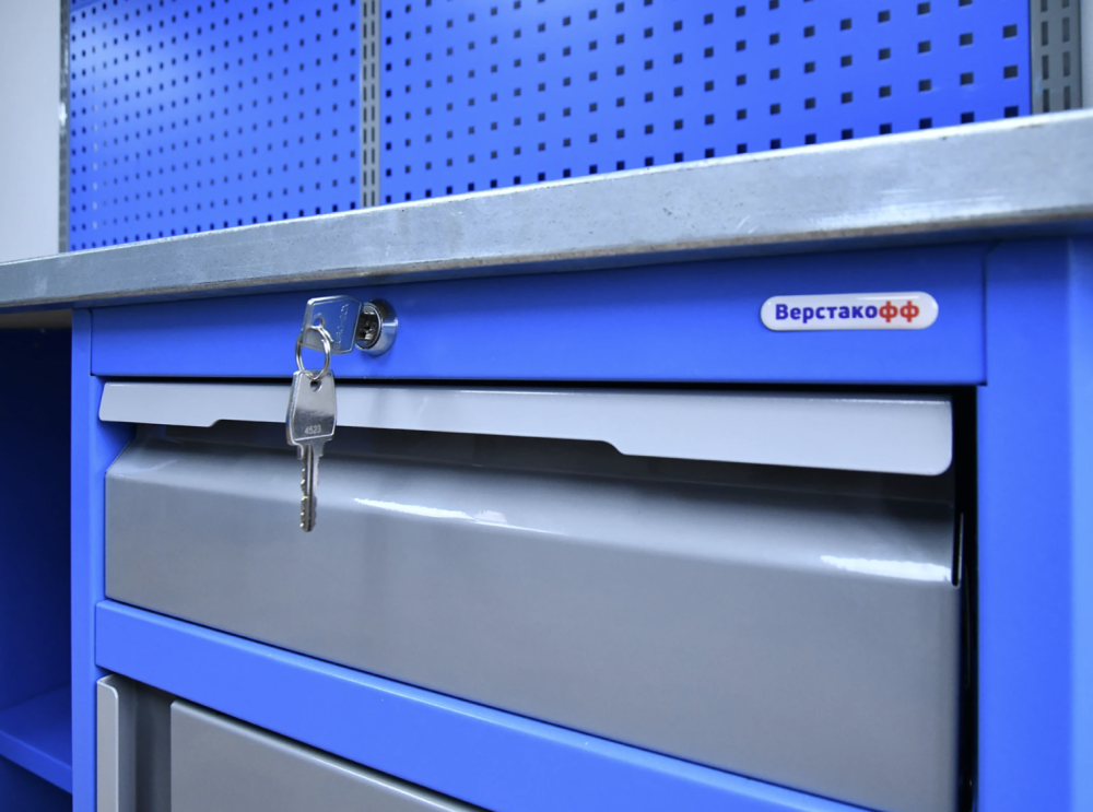 Верстак слесарный Верстакофф TNC 181.36.2-2F двухтумбовый №2