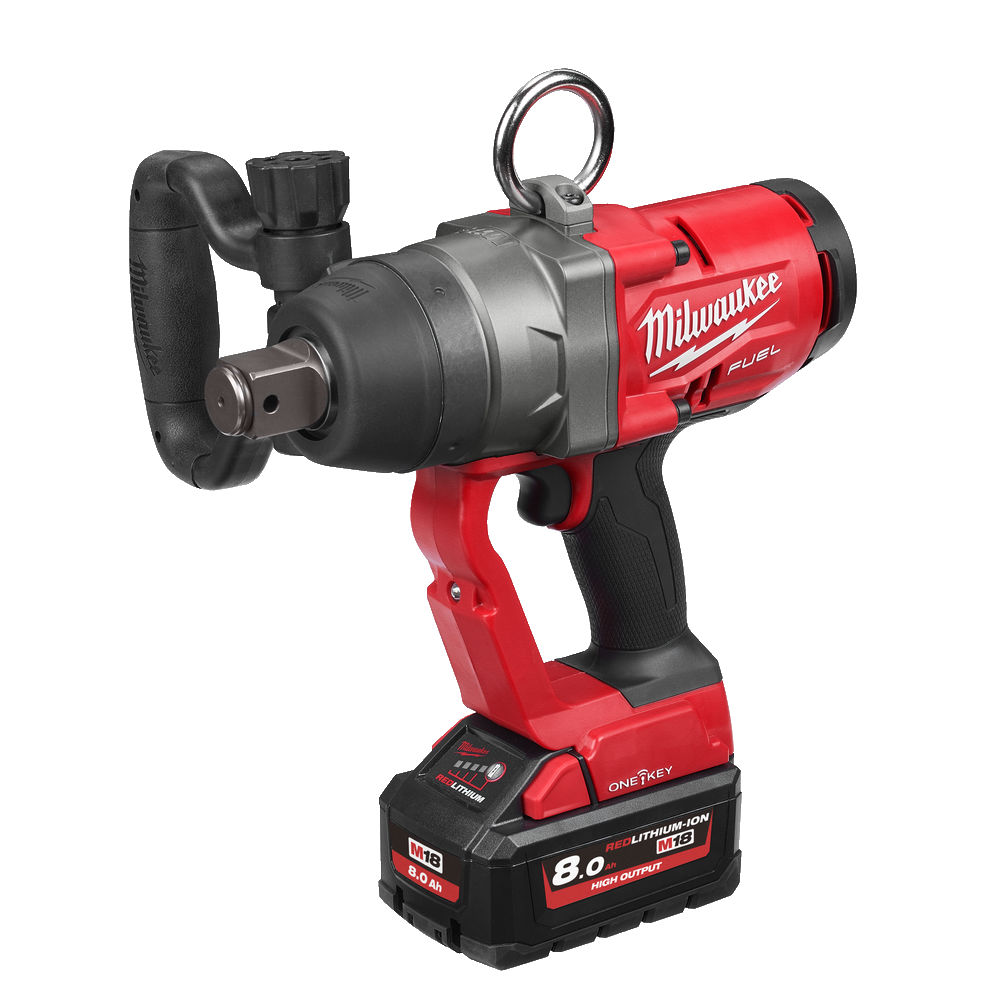 Аккумуляторный гайковерт Milwaukee M18 ONEFHIWF1-802X ONE-KEY FUEL 1'' (2х8,0 Ач) №9