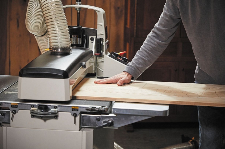 Станок барабанный шлифовальный c осцилляцией Jet JWDS-2244OSC-M №5