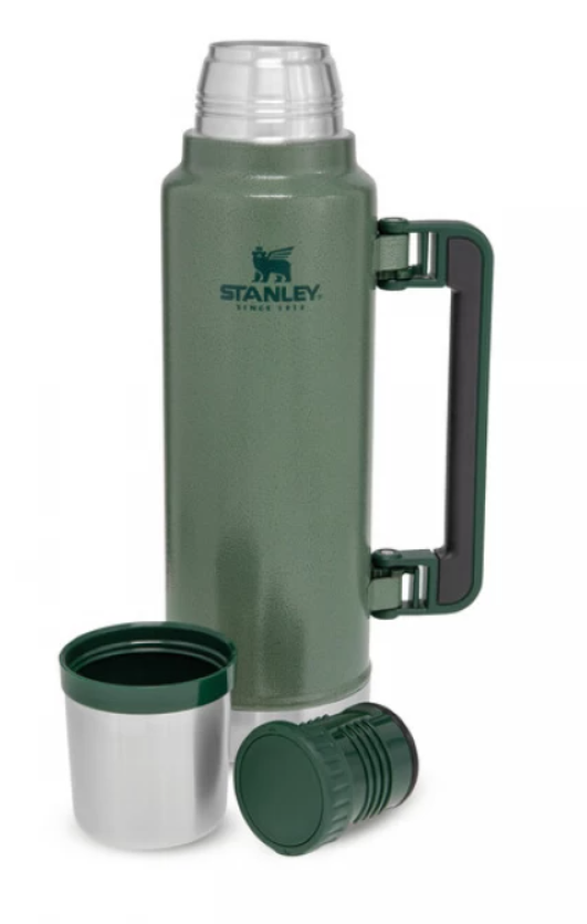 Термос Stanley Classic 1,4 л темно-зеленая №1