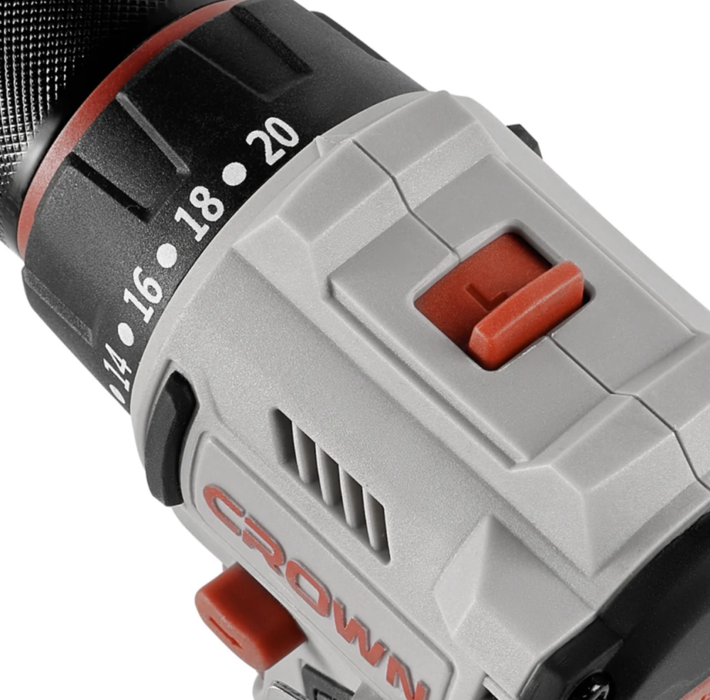 Аккумуляторная дрель-шуруповерт Crown CT21129HMX-2 BMC 12В (2х2,0 Ач) в кейсе – №3