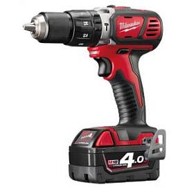Фото товара «Аккумуляторная ударная дрель-шуруповерт Milwaukee M18 BPD-402C (2х4,0 Ач)»