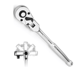 Товар «Трещотка WORKPRO 1/4" 72 зубца удлиненная с поворотной головкой (WP271027)» Фото товара «Трещотка WORKPRO 1/4" 72 зубца удлиненная с поворотной головкой (WP271027)»