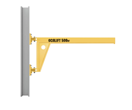 Фото товара «Кран консольный поворотный настенный (ККР) Ocalift 500кг с вылетом стрелы 3м»
