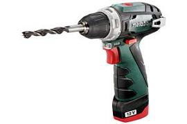 Фото товара «Аккумуляторная дрель-шуруповерт Metabo PowerMaxx BS 12В (2х2,0 Ач LC12) в кейсе»