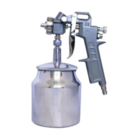 Фото товара «Краскораспылитель пневматический MOS-Distar MS-MNB25 с нижним алюминиевым бачком 750 мл»