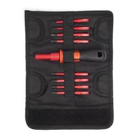 Товар «Набор диэлектрических отверток КВТ Слим НИО-3308 (9 шт)» Фото товара «Набор диэлектрических отверток КВТ Слим НИО-3308 (9 шт)»